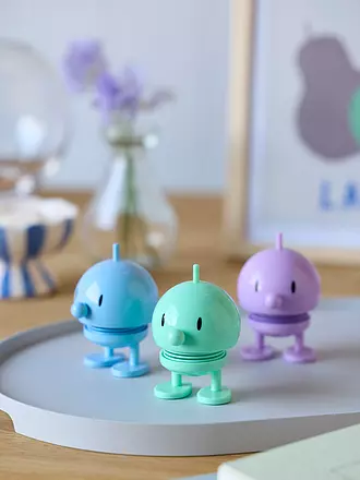 HOPTIMIST | Figura decorativa Classic Bumble 7,6 cm Latte | mint